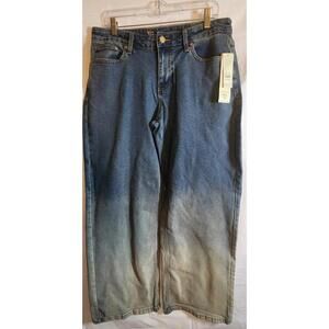 5 Pocket Baggy Wide Leg Jeans